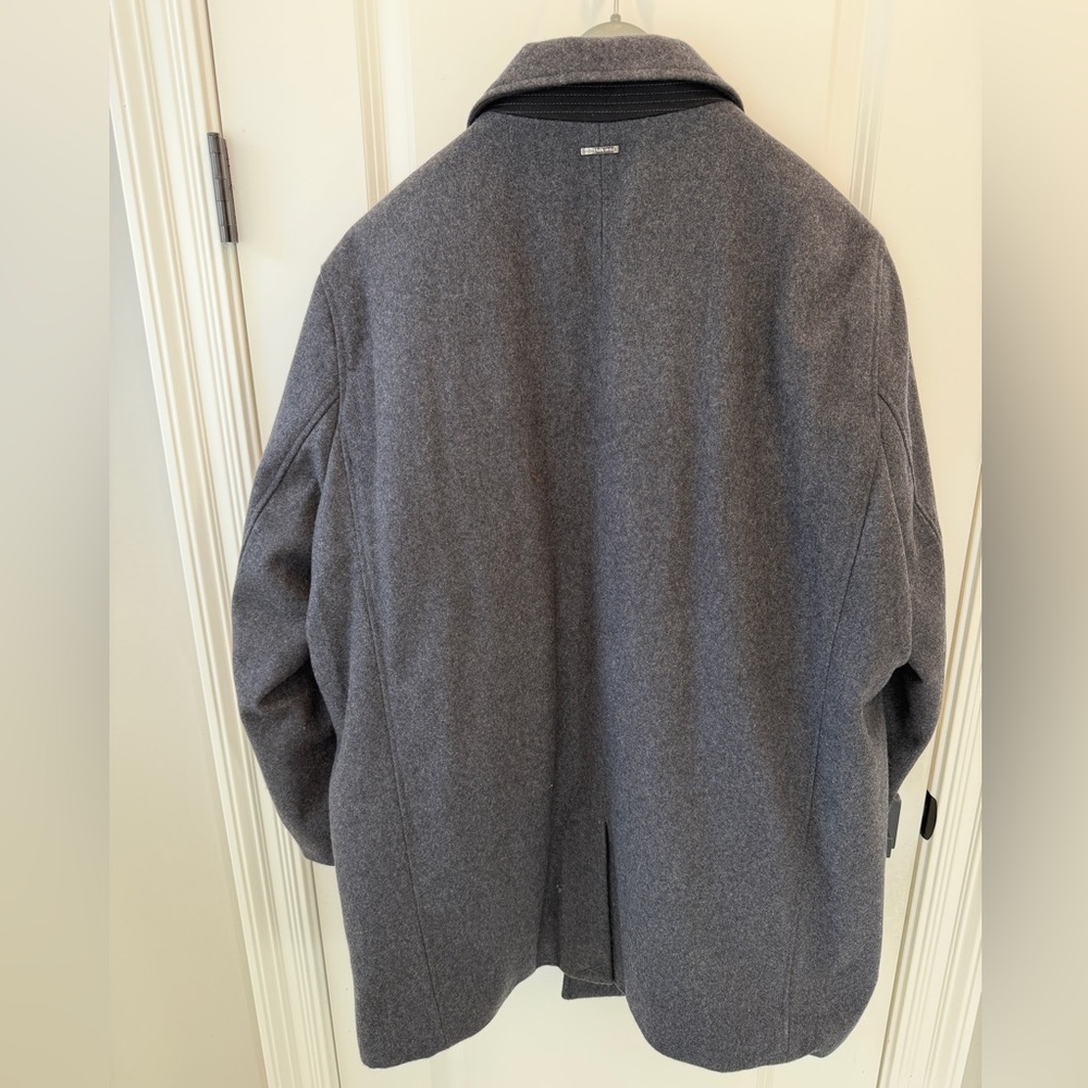 Michael Kors Charcoal Coat for Men - Picture 2 of 5